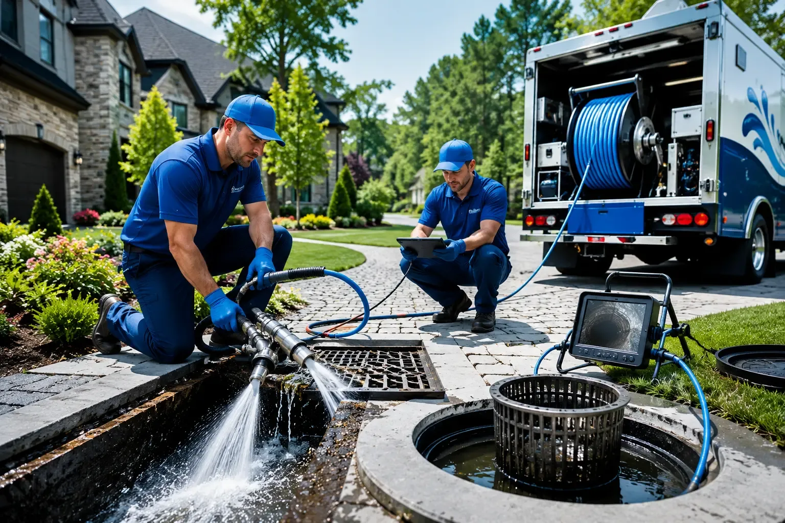 Local outdoor drain cleaning professionals in Ellwood City, PA